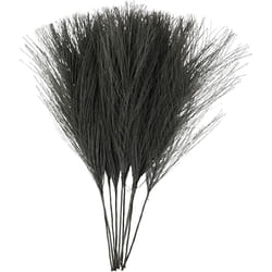 Creativ Company Artificial Feathers, L: 15 cm, W: 8 cm, Black, 10 pc, 1 Pack
