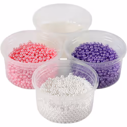 Creativ Company 78715, Decorating gel, Pink, Purple, White, Adult & Child, Plastic pot, 3 colours, Motor skills training, Tac ...