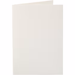Creativ Company 216022, Standard greeting card, Cream, 105 mm, 150 mm, 220 g, 10 pc(s)