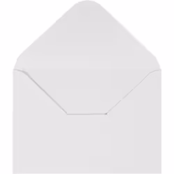 Creativ Company 217011, C6 (114 x 162 mm), White, 160 mm, 115 mm, 110 g, 10 pc(s)