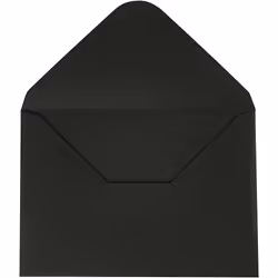 Creativ Company 217012, C6 (114 x 162 mm), Black, 160 mm, 115 mm, 110 g, 10 pc(s)