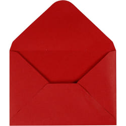 Creativ Company 217013 envelope C6 (114 x 162 mm) Red 10 pc(s)