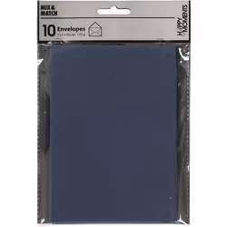 Creativ Company 217014 envelope C6 (114 x 162 mm) Blue 10 pc(s)