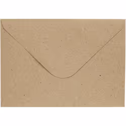 Creativ Company 217016 envelope C6 (114 x 162 mm) Beige 10 pc(s)