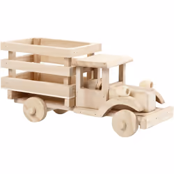 Creativ Company Truck, Wood, Wood, 1 pc(s), 1 pc(s), 75 mm, 220 mm