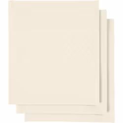Creativ Company Sponge Cloth, White, Rectangular, Cellulose, Cotton, Universal, Monochromatic, 170 mm
