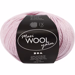 Creativ Company 447404, Rose, Polyacrylic/Wool, 125 m, 30 °C, 100 g