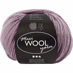 Creativ Company 447408, Lavender, Polyacrylic/Wool, 125 m, 30 °C, 100 g