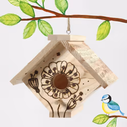 Creativ Company 57967 bird feeder Wood Hanging - Additional view 7