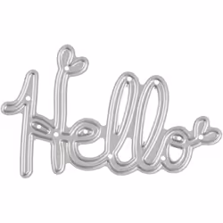 Creativ Company 118004, Cutting template, Silver, 1 pc(s), 11761, 11792, 11799, 59 mm, 36 mm