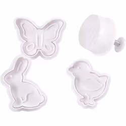 Creativ Company 782872, White, 4 pc(s)
