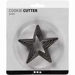Creativ Company 782881 cookie cutter Metallic