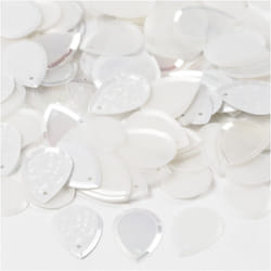 Creativ Company 522041 rhinestone/sequin Sequins White 1.9 cm