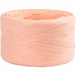 Creativ Company Paper Raffia Yarn, W: 7-8 mm, Light Rose, 100 M, 1 Roll, Craft, Rose, Paper, 100 m, 8 mm