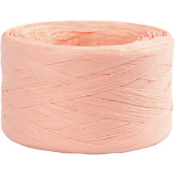 Creativ Company Paper Raffia Yarn, W: 7-8 mm, Light Rose, 100 M, 1 Roll