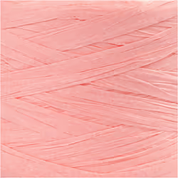 Creativ Company Paper Raffia Yarn, W: 7-8 mm, Light Rose, 100 M, 1 Roll