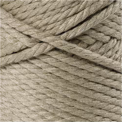 Creativ Company Macramé Cord, L: 55 m, 4 mm, Moss Green, 330 G, 1 Roll