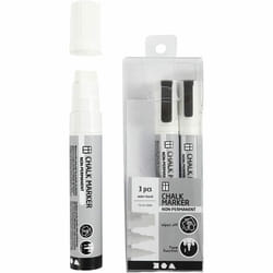 Creativ Company 37388 chalk marker White 3 pc(s)