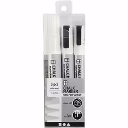 Creativ Company 37388 chalk marker White 3 pc(s)