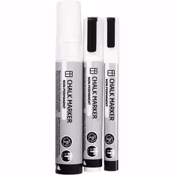 Creativ Company 37388 chalk marker White 3 pc(s)