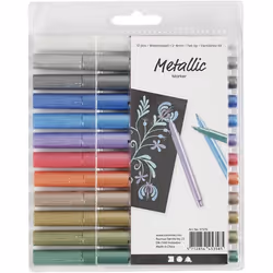 Creativ Company 37376 marker 12 pc(s) Metallic, Multicolour