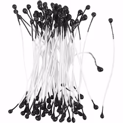 Creativ Company Flower stamens, Black, White, 100 pc(s)