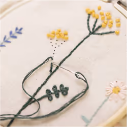 Creativ Company 970851 embroidery pattern Flowers