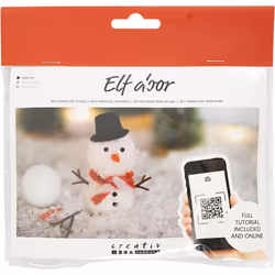 Creativ Company 977450, Party decoration kit, Black, Red, White, Monochromatic, Christmas, CE, Small parts. Choking hazard, N ...