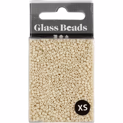 Creativ Company 686930 beads Seed bead Glass White