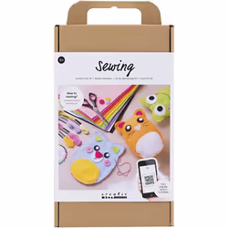 Creativ Company 977540, Children's sewing kit, 6 yr(s), Felt, Multicolour