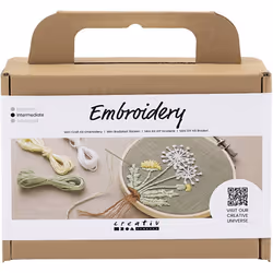 Creativ Company Mini Craft Kit Embroidery, Children's embroidery set, Multicolour