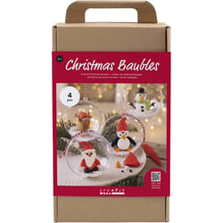 Creativ Company Craft Kit Christmas Baubles