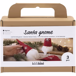 Creativ Company Craft Kit Santa Gnome, Children's craft kit, Multicolour