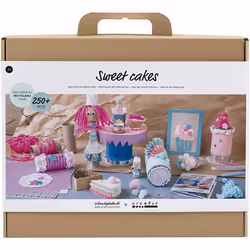 Creativ Company 977643, Children's craft kit, 3 yr(s), Ethylene-vinyl acetate (EVA) foam, Paper, Wood, Blue, Pink, Purple, Tu ...