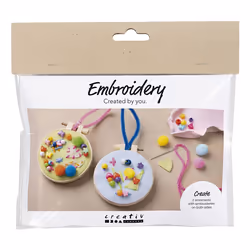Creativ Company Mini Craft Kit Embroidery, Children's craft kit, 5 yr(s), Multicolour