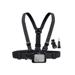 PULUZ Adjustable Chest Mount Belt with J Hook for GoPro HERO12/11/10/9 & Action Cameras