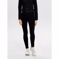 ONLY 15126077, Jeans, Female, Adult, Black, XXL, Slim fit