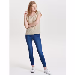 ONLY 15136069 Top (garment) V-neck Short sleeve Polyester, Viscose - Additional view 5