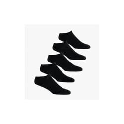 Jack & Jones BASIC MULTI SHORT Mens Cotton Mix 5 Pack Socks Black