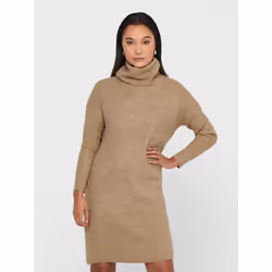 ONLY 15140166, Adult, Female, Brown, Brown / Indian Tan, XS, Acrylic, Elastane, Nylon, Polyester, Wool