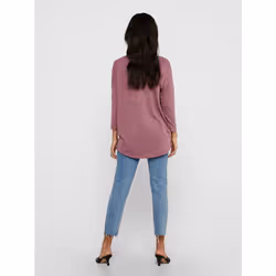 ONLY 15124402 Top (garment) Round neckline Long sleeve Elastane, Polyester