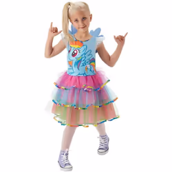 Rubie's 620099 My Little Pony Rainbow Dash Child Costume (Height 128cm, Age 7-8)