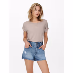 ONLY 15106662, T-shirt, Adult, Female, Grey, Etherea, S