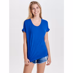 ONLY 15106662, T-shirt, Adult, Female, Blue, Surf The Web, XS