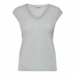 ONLY 15136069 Top (garment) V-neck Short sleeve Polyester, Viscose