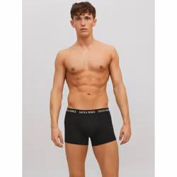 Jack & Jones 12138235_2161_629350.265, Black, L, 2 pc(s), Maximum temperature 40°C (104°F), normal process Do not bleach Iron ...