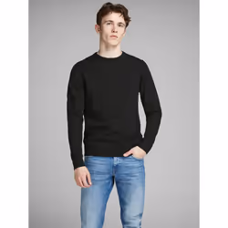Jack & Jones 12137190, Adult, Black, XS, Cotton, Do not bleach, Mild wash (40°C)
