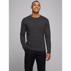 Jack & Jones 12137190, Adult, Grey, XS, Cotton, Do not bleach, Mild wash (40°C)