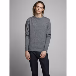 Jack & Jones 12137190, Adult, Grey, XS, Cotton, Do not bleach, Mild wash (40°C)