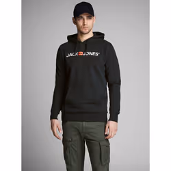 Jack & Jones 12137054, Adult, Black, S, Cotton, Polyester, Do not bleach, Natural drying